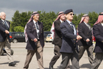 Veterans march on parade